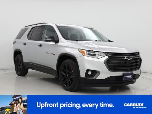 Silver 2021 Chevrolet Traverse Premier