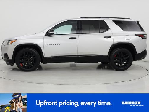 Silver 2021 Chevrolet Traverse Premier