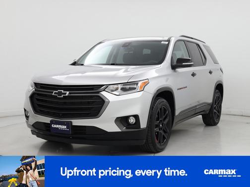 Silver 2021 Chevrolet Traverse Premier