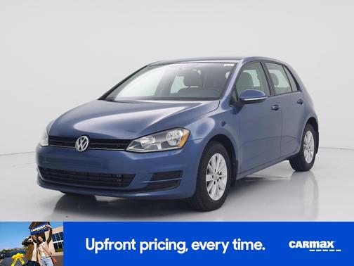 Blue 2017 Volkswagen Golf S