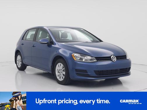 Blue 2017 Volkswagen Golf S