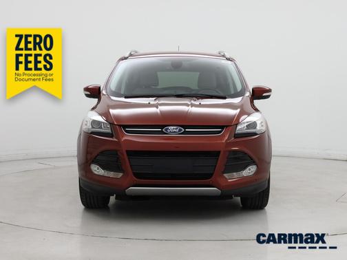 Red 2014 Ford Escape Titanium