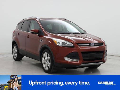 Red 2014 Ford Escape Titanium