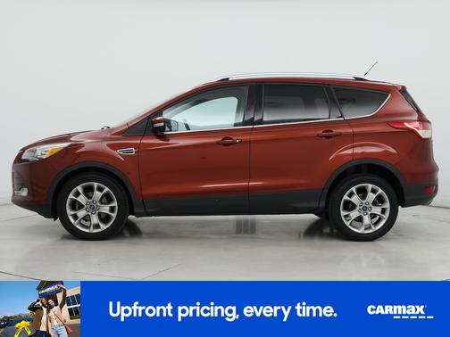 Red 2014 Ford Escape Titanium