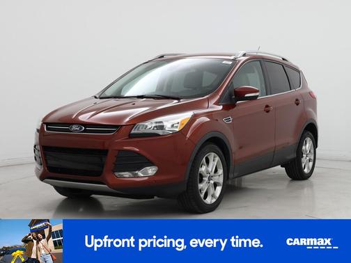 Red 2014 Ford Escape Titanium