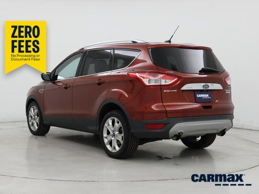 Red 2014 Ford Escape Titanium