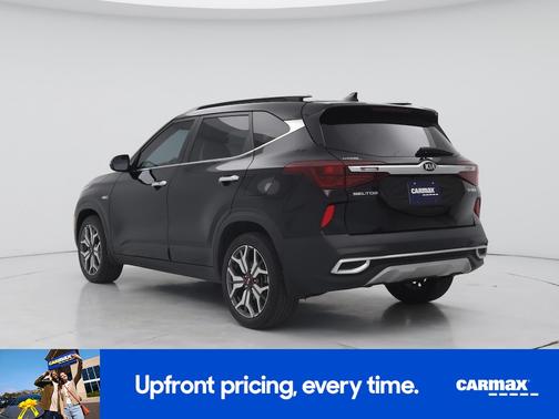 Black 2021 Kia Seltos SX