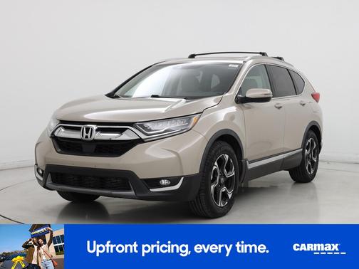 Tan 2017 Honda CR-V Touring