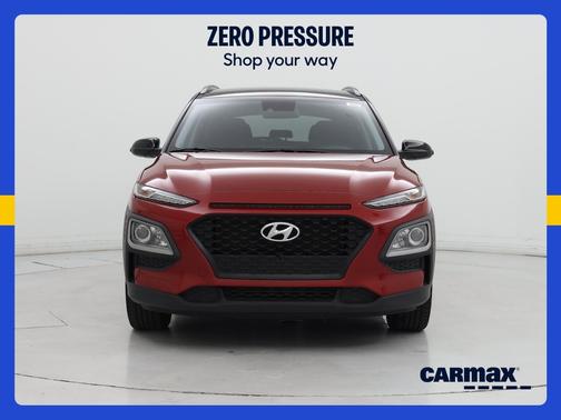 Red 2021 Hyundai KONA SEL