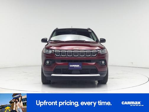 Red 2022 Jeep Compass Limited