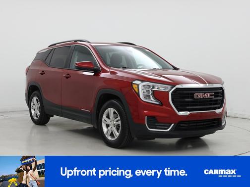 Red 2022 GMC Terrain SLE