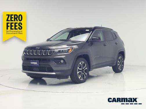 Gray 2022 Jeep Compass Limited