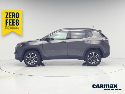 Gray 2022 Jeep Compass Limited