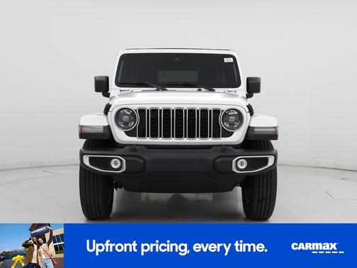White 2025 Jeep Wrangler Sahara