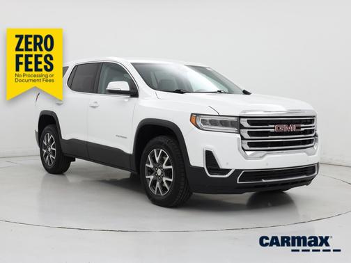 White 2022 GMC Acadia SLE