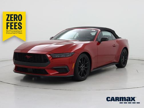 Red 2024 Ford Mustang Ecoboost Premium