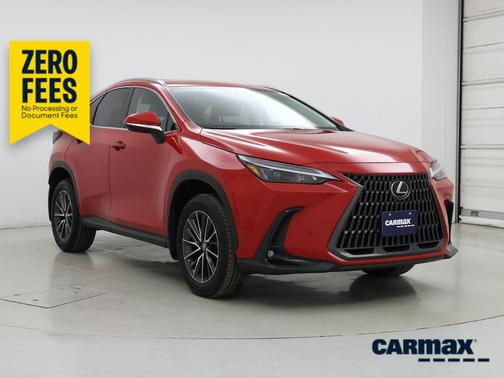 Red 2022 Lexus NX 350