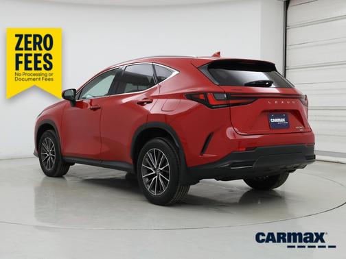 Red 2022 Lexus NX 350