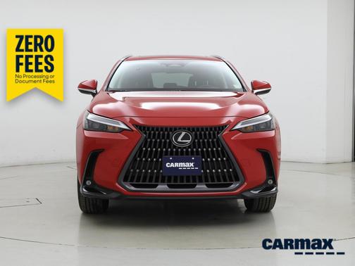 Red 2022 Lexus NX 350