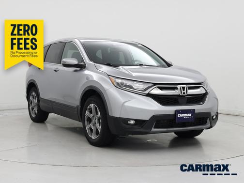 Silver 2018 Honda CR-V EX-L