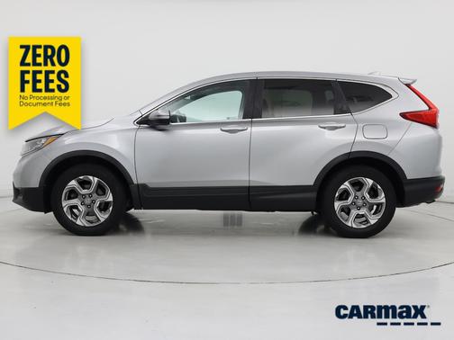 Silver 2018 Honda CR-V EX-L