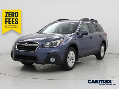 Blue 2018 Subaru Outback 2.5I Premium
