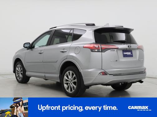 Silver 2017 Toyota RAV4 Platinum