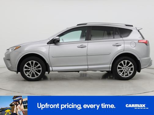 Silver 2017 Toyota RAV4 Platinum