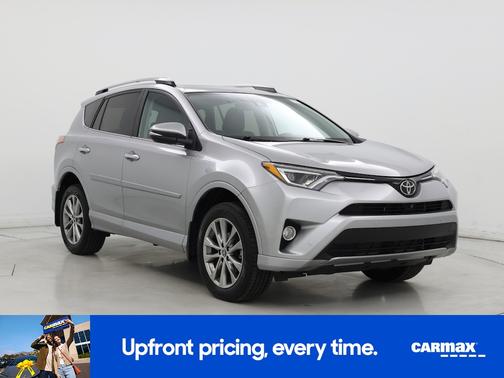Silver 2017 Toyota RAV4 Platinum
