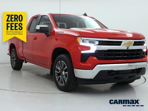 Red 2023 Chevrolet Silverado 1500 LT