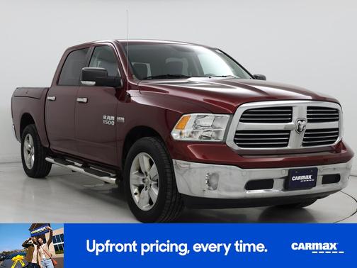 Red 2017 RAM 1500 Bighorn