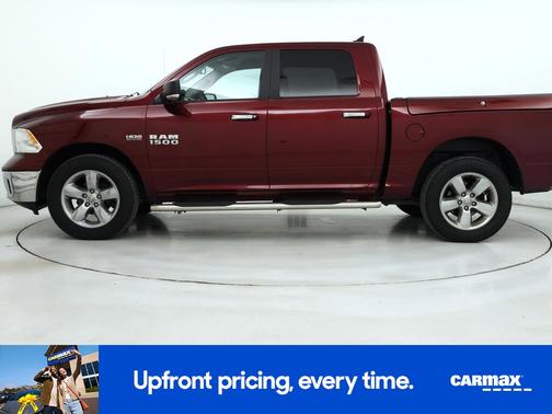 Red 2017 RAM 1500 Bighorn