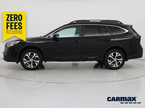 Black 2020 Subaru Outback Limited