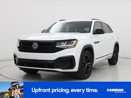 White 2023 Volkswagen Atlas Cross Sport SEL R-Line Black