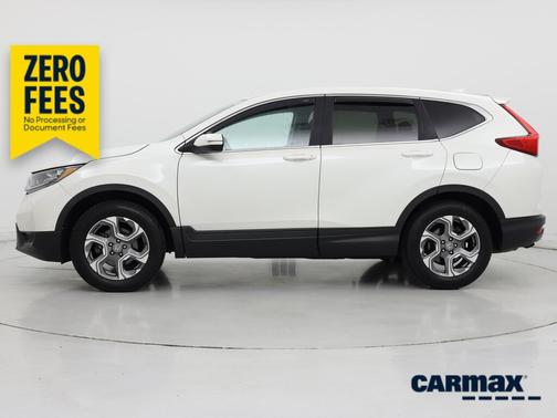 White 2018 Honda CR-V EX