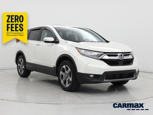 White 2018 Honda CR-V EX