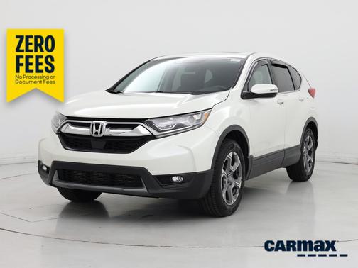 White 2018 Honda CR-V EX