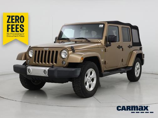 Brown 2015 Jeep Wrangler Unlimited Sahara