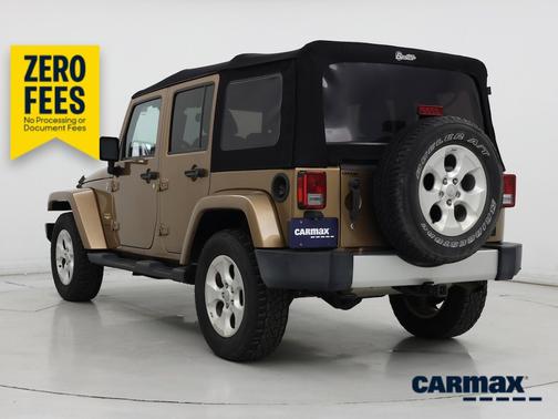 Brown 2015 Jeep Wrangler Unlimited Sahara