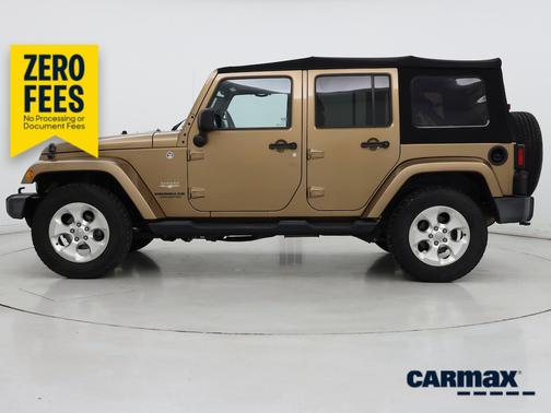Brown 2015 Jeep Wrangler Unlimited Sahara