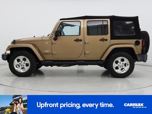Brown 2015 Jeep Wrangler Unlimited Sahara