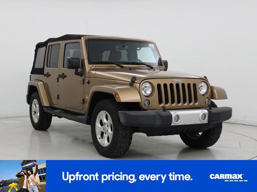Brown 2015 Jeep Wrangler Unlimited Sahara