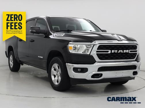 Black 2023 RAM 1500 Bighorn