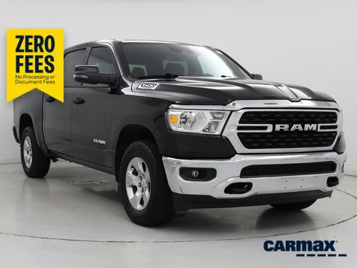Black 2023 RAM 1500 Bighorn