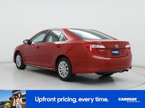 Red 2014 Toyota Camry LE