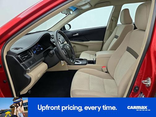 Red 2014 Toyota Camry LE