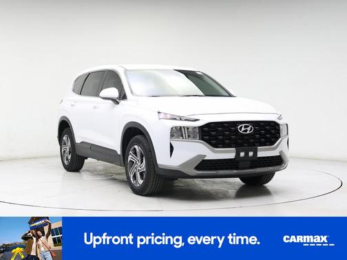 White 2022 Hyundai SANTA FE SE