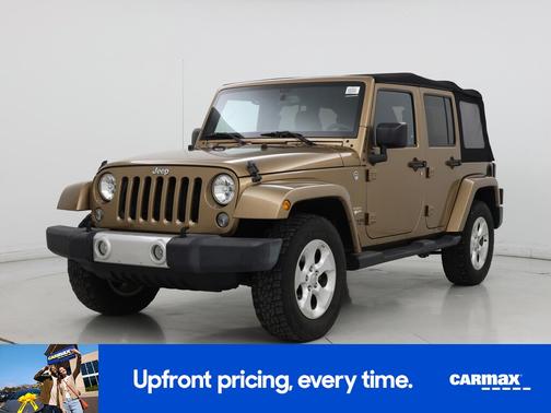 Brown 2015 Jeep Wrangler Unlimited Sahara