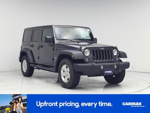 Gray 2018 Jeep Wrangler Unlimited Sport