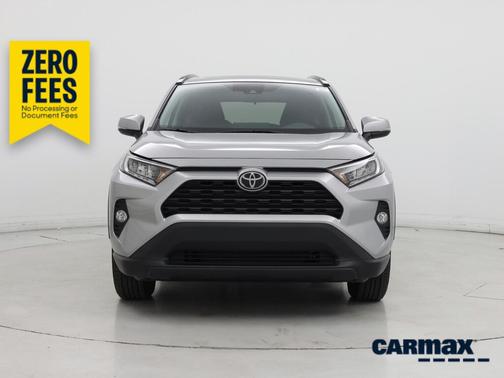 Silver 2021 Toyota RAV4 XLE